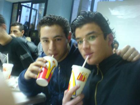 Moi and Achraf